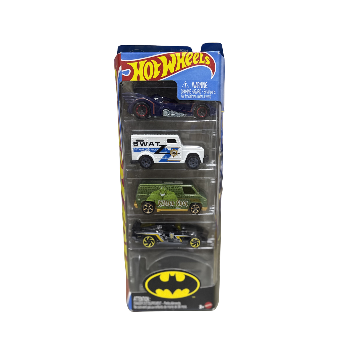 HOTWHEELS BATMAN 5 CAR PACK