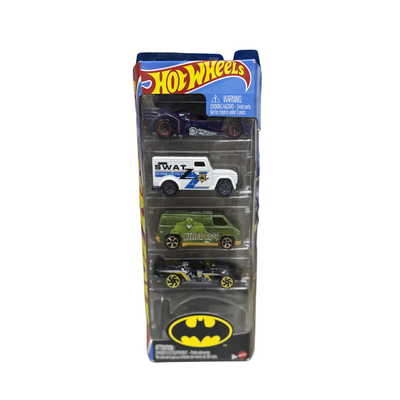 HOTWHEELS BATMAN 5 CAR PACK