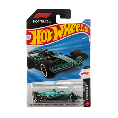 Hot Wheels Aston Martin Aramco Formula One Team F1 Car