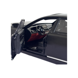 BMW 7 Series M760Li xDrive Diecast Model 1:24 Scale — Midnight Black | All Doors, Hood & Boot | Light & Sound | Display Stand