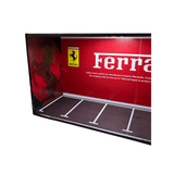 Ferrari Scuderia LED Display Diorama Case — Fits 1:64 Scale | 5-6 Car Capacity | Collector Showcase