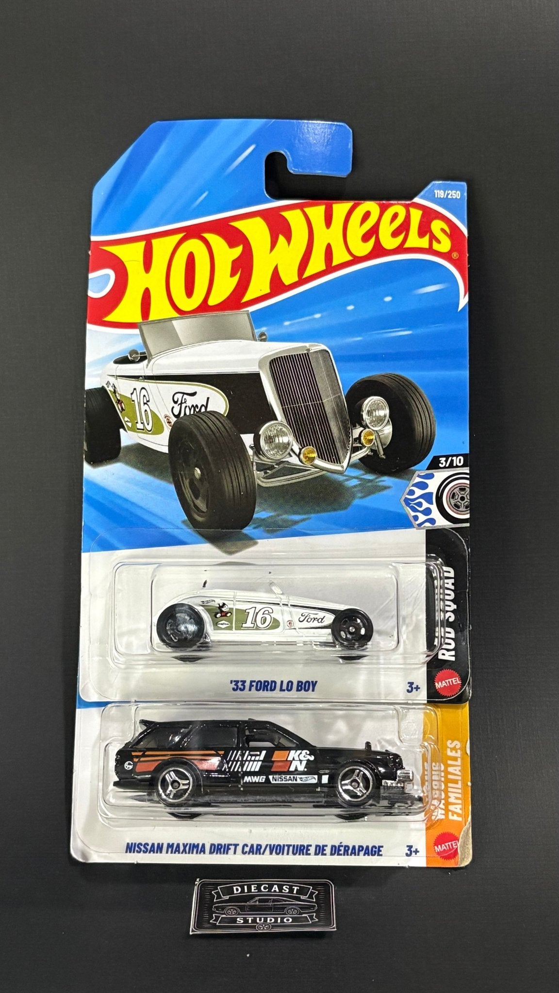 Hot Wheels 2 Car Set 2