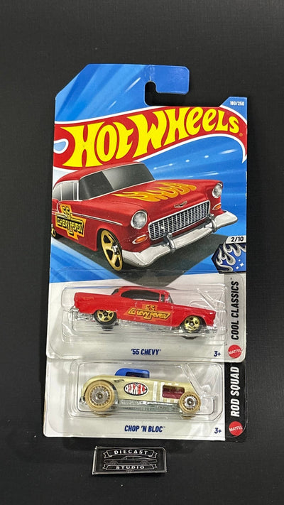 Hot Wheels 2 Car Set 55