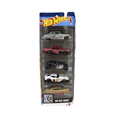 HOTWHEELS HW HOT RODS 5 CAR PACK