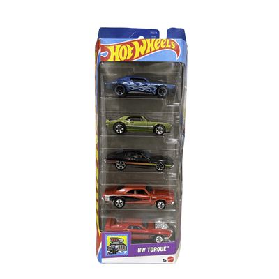 HOTWHEELS HW TORQUE 5 CAR PACK