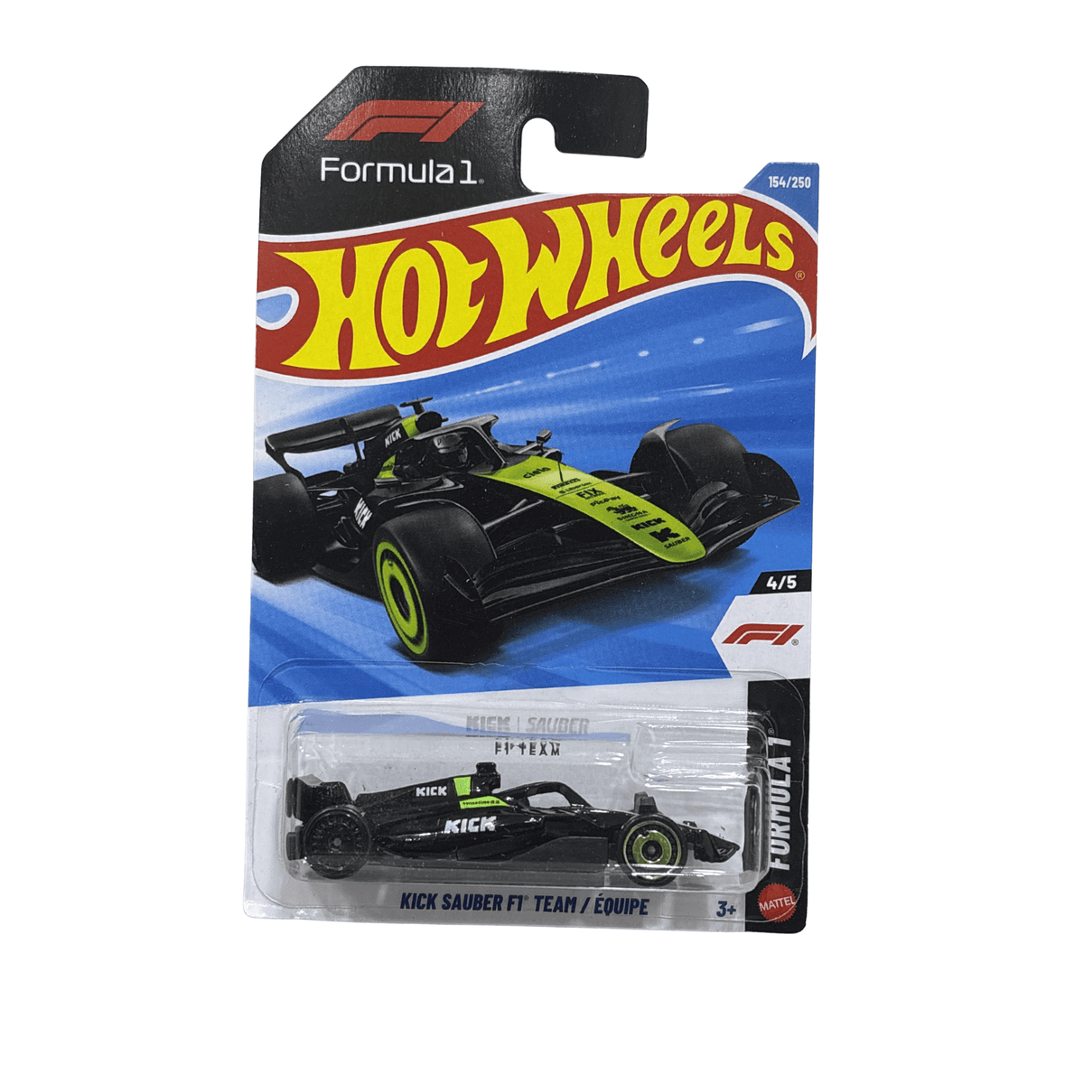 HOTWHEELS KICK SAUBER F1 TEAM/EQUIPE