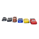 Lightning Mcqueen Diecast 6 Metal Car Set