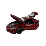 Toyota GR Supra Diecast Model 1:32 Scale — Vibrant Red | Opening Doors | Light & Sound | Alloy Car Series