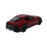 Toyota GR Supra Diecast Model 1:32 Scale — Vibrant Red | Opening Doors | Light & Sound | Alloy Car Series